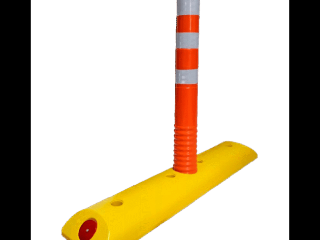 Separator With Delineator - orange